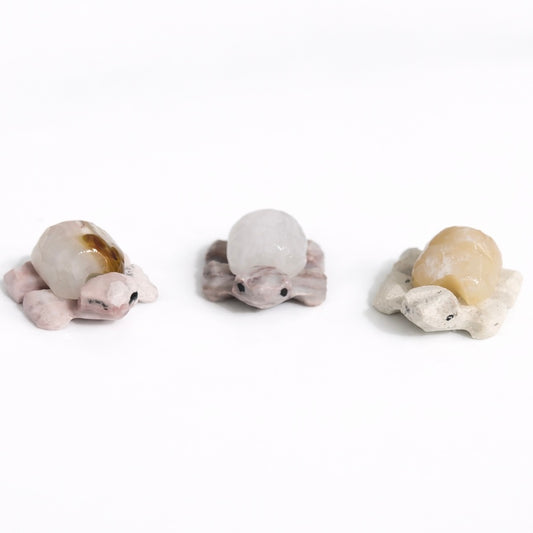 Paquete de Tres Figuras Decorativas de Tortugas Chica